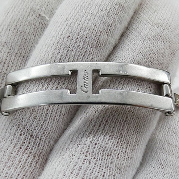 Cartier Watch Men's Convex Grid Date Automatic AT Stainless Steel SS W31059H3... - Picture 9 of 16